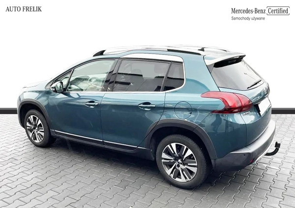 Peugeot 2008 cena 55900 przebieg: 104000, rok produkcji 2018 z Borne Sulinowo małe 137